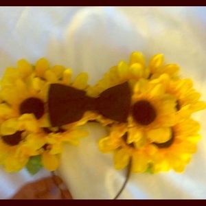 sunflower Mickey ears